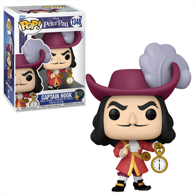 Funko pop! Disney: peter pan 70th - captain hook #1348 vinyl figure