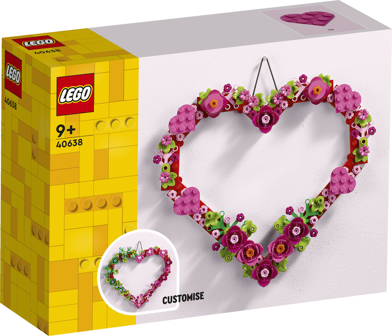 Lego heart ornament 40638 for ages 9+ 254pcs, , medium-null