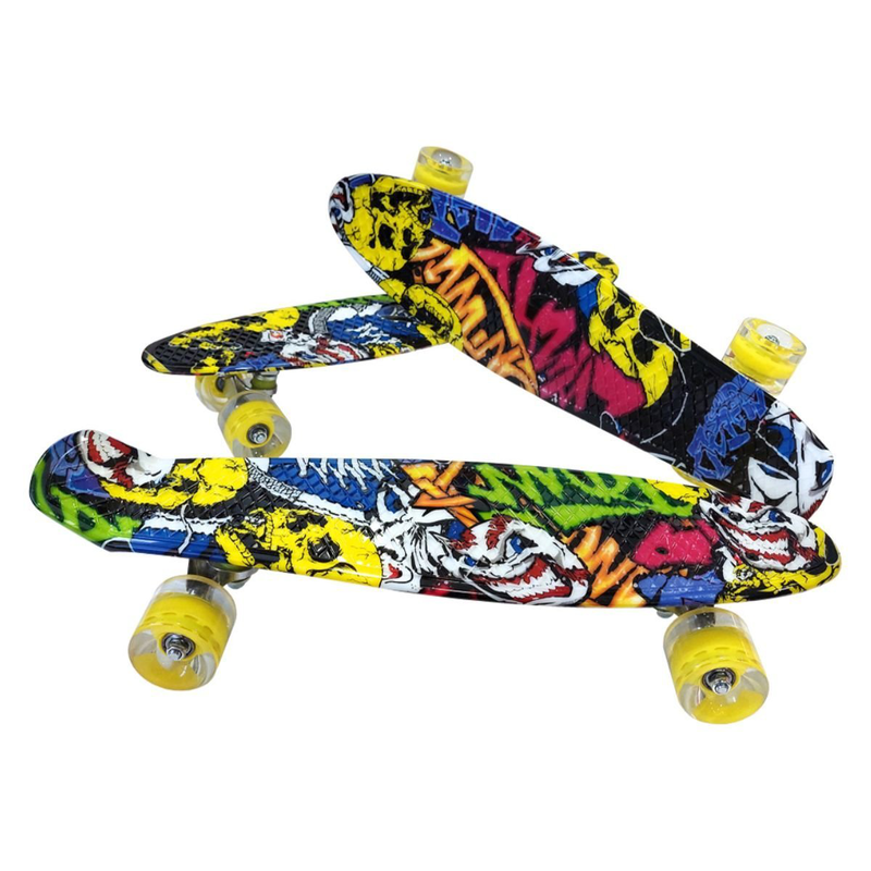 Skateboard 55&times;15cm &alpha;&nu;&theta;&epsilon;&kappa;&tau;&iota;&kappa;ό, &epsilon;&lambda;&alpha;&phi;&rho;ύ & &kappa;&alpha;&tau;ά&lambda;&lambda;&eta;&lambda;&omicron; &gamma;&iota;&alpha; &pi;&alpha;&iota;&delta;&iota;ά &kappa;&alpha;&iota; &epsilon;&nu;ή&lambda;&iota;&kappa;&epsilon;&sigmaf;, 5+ &epsilon;&tau;ώ&nu;, , medium-null