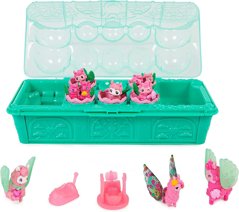 Hatchimals colleggtibles, rainbow-cation llama family surprise, , medium-null