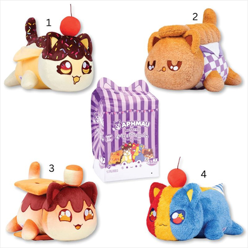 Aphmau carnival treats plush collectible figure monk 15cm, , medium-null