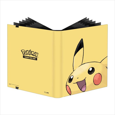 Pkm pokemon pikachu 9-pocket pro-binder - holds upto 360 cards, , medium
