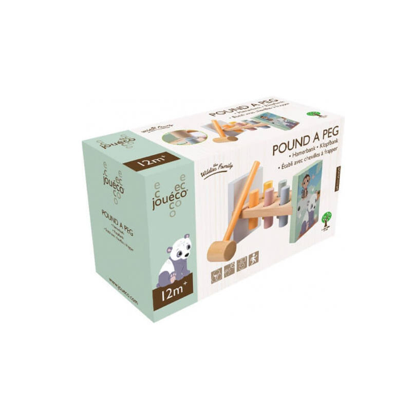 Product image: Jouéco® - the wildies family pound a peg, , medium-null