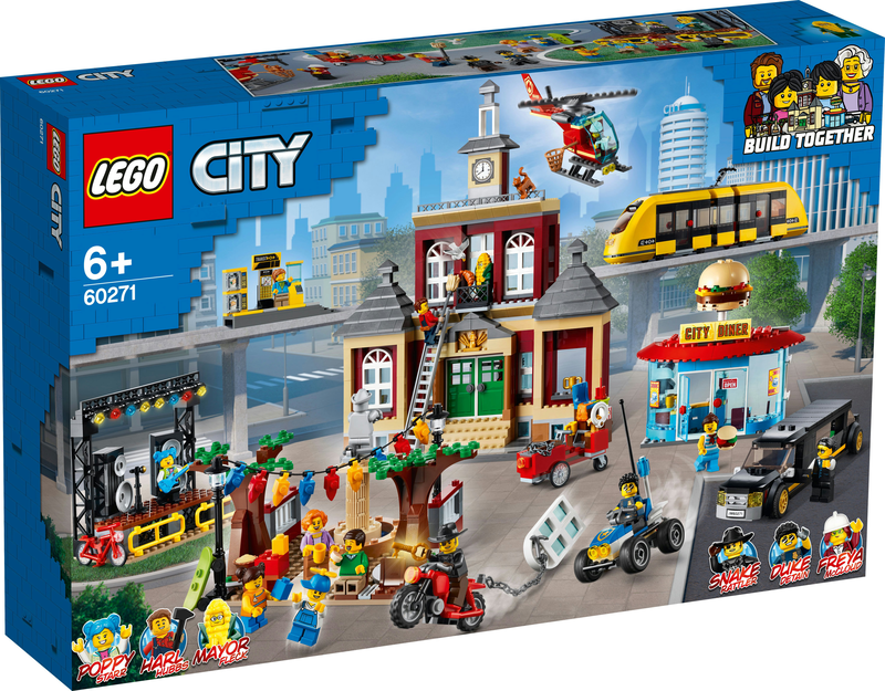 Lego city main square 60271 &gamma;&iota;&alpha; &eta;&lambda;&iota;&kappa;ί&epsilon;&sigmaf; 6+ 1517&tau;&mu;&chi;, , medium-null