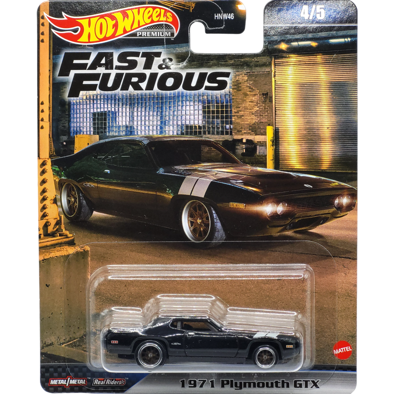 Hotwheels premium | fast & furious | 1971 plymouth gtx, , medium image number null