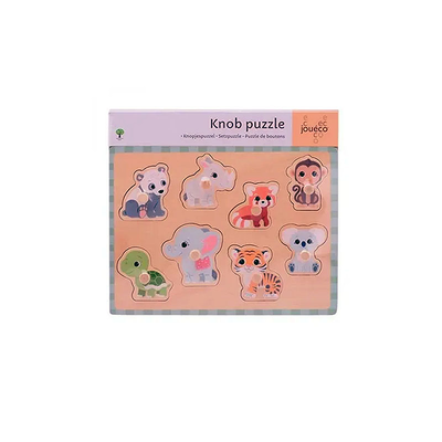 Jouéco® - the wildies family knobpuzzle, , medium