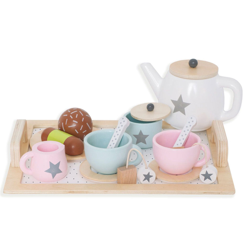 Wooden afternoon tea, , medium-null