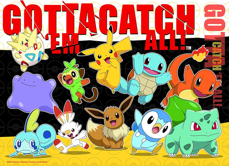 Pokemon puzzles 4x100pcs, , medium-null