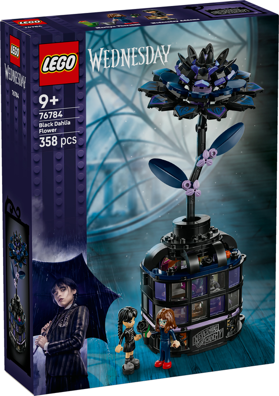 Lego wednesday black dahlia flower 76784 &gamma;&iota;&alpha; &eta;&lambda;&iota;&kappa;ί&epsilon;&sigmaf; 9+ 358&tau;&mu;&chi;, , medium-null
