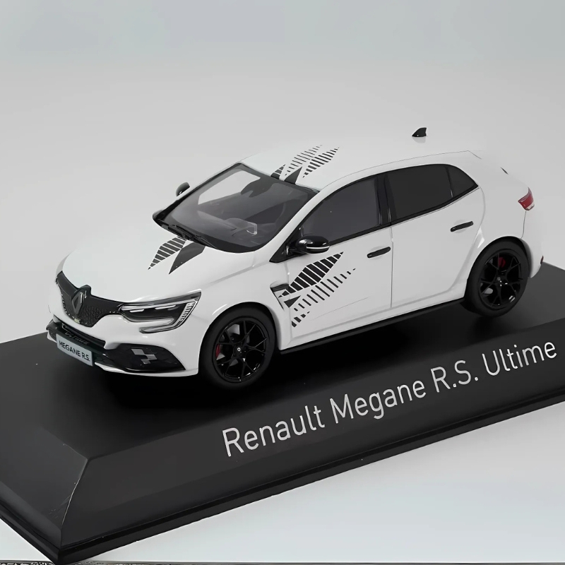 Norev 1/43 2023 renault megane r.s. Ultime, pearl white, , medium-null