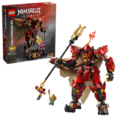 Lego ninjago 71846 the fire knight mech, , medium