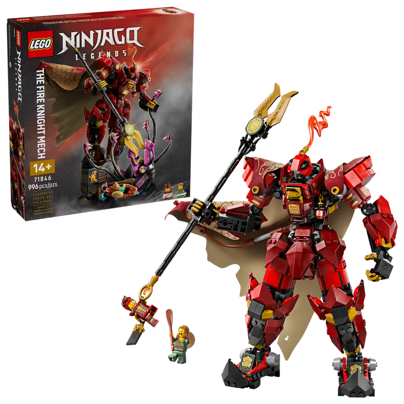 Lego ninjago 71846 the fire knight mech, , medium-null