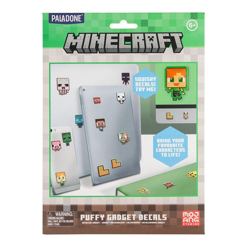 Product image: Paladone minecraft puffy gadget decals, , medium-null