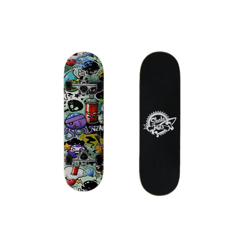 Skateboard junior engraved, , medium-null