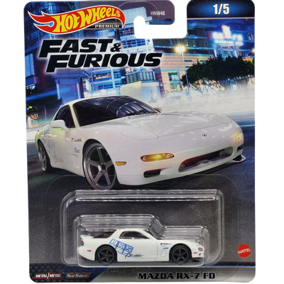 Hotwheels premium | fast & furious | mazda rx-7 fd