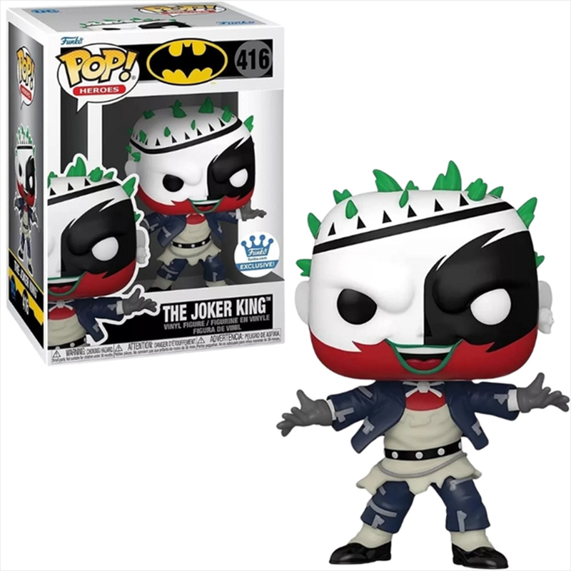 Funko pop! Dc heroes - the joker king #416 figure funko-shop exclusive, , medium-null