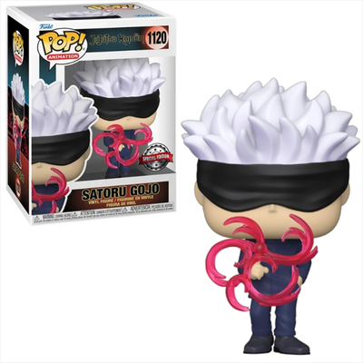 Funko pop! Animation: jujutsu kaisen - satoru gojo red tech special edition #1120 vinyl figure, , medium