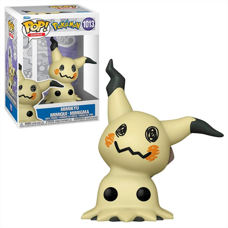 Funko pop! Games: pokemon - mimikyu #1013 vinyl figure, , medium image number null