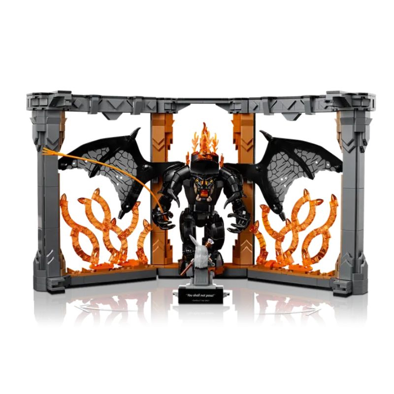 Lego icons the lord of the rings: balrog book nook 10367 for ages 16+ 1201pcs, , medium-null