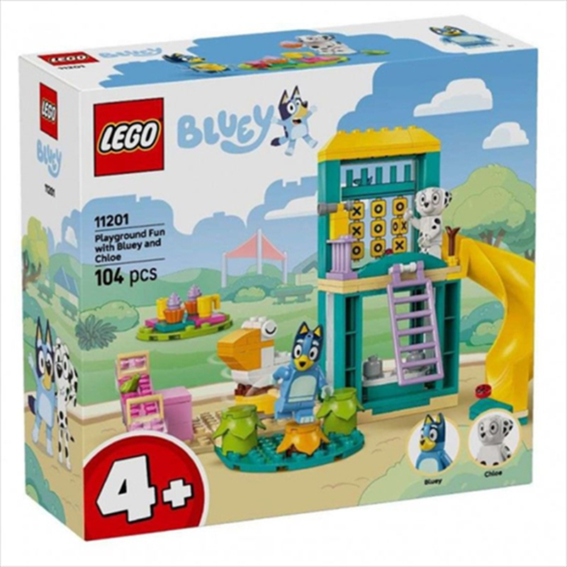 Lego 11201 bluey - playground fun with bluey and chloe, , medium-null