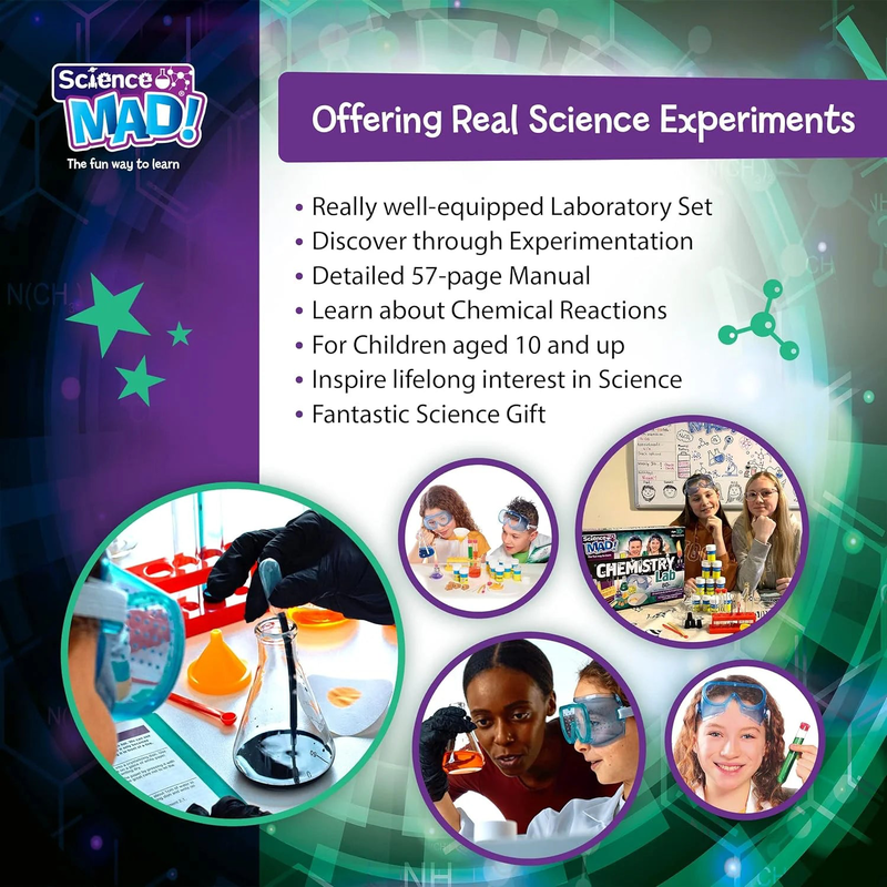 Science mad chemistry lab kit, , medium image number null