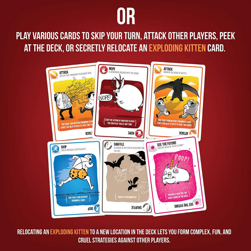 Exploding kittens - original edition, , medium-null