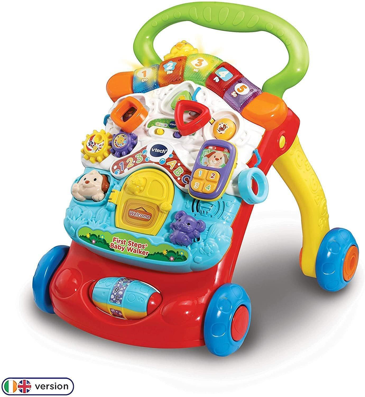 Vtech baby walker, english, multi-coloured baby & toddler, , medium-null