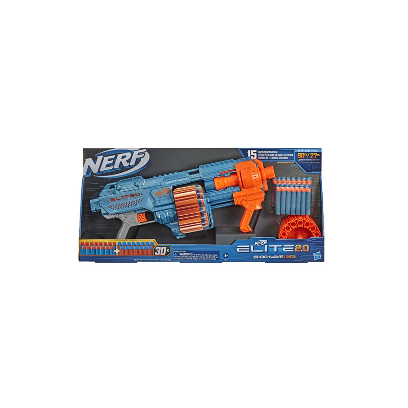 Nerf elite 2.0 shockwave rd-15 blaster, , medium-null