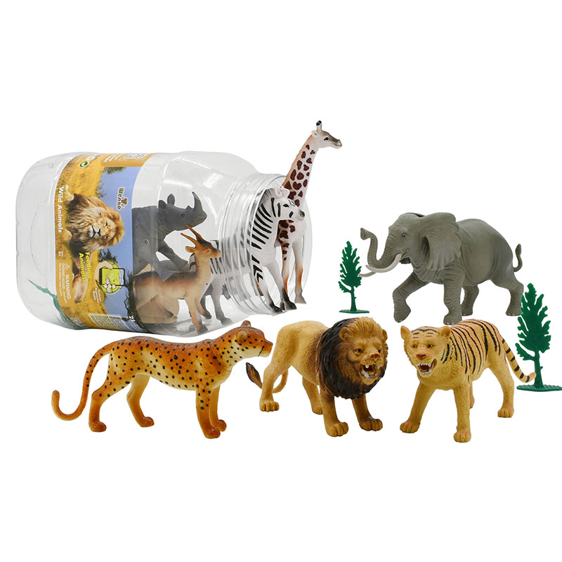 Product image: Wild animal playset 10pcs, , medium-null