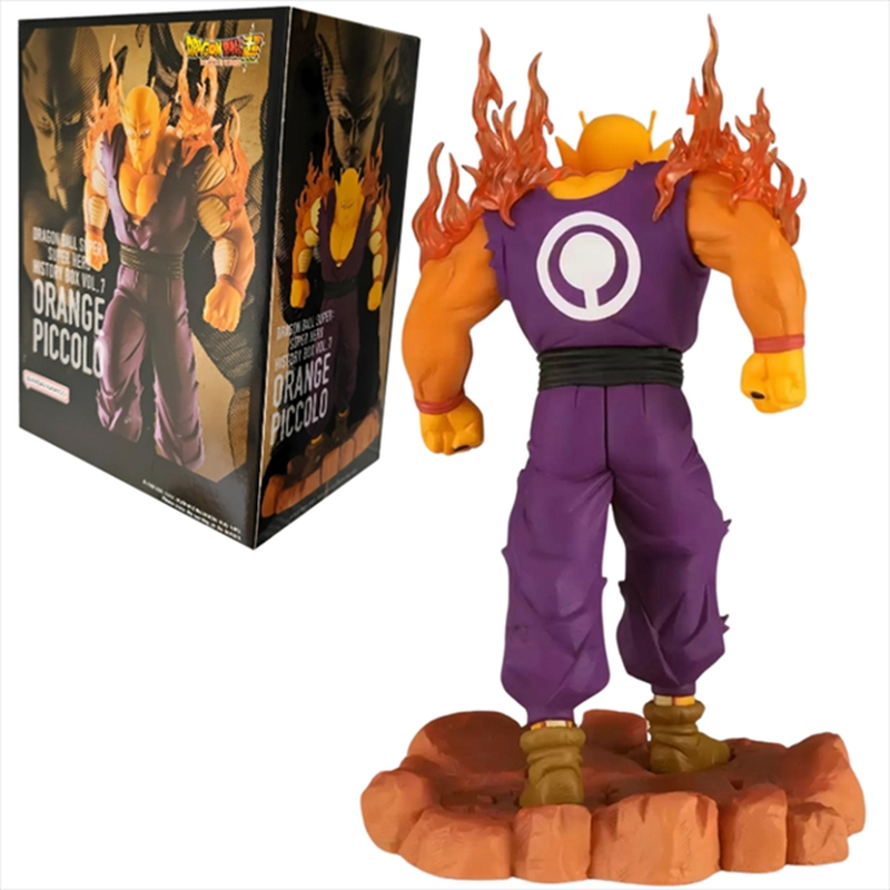 Banpresto history box vol.7 dragon ball super: super hero - orange piccolo statue 14cm 88404, , medium image number null
