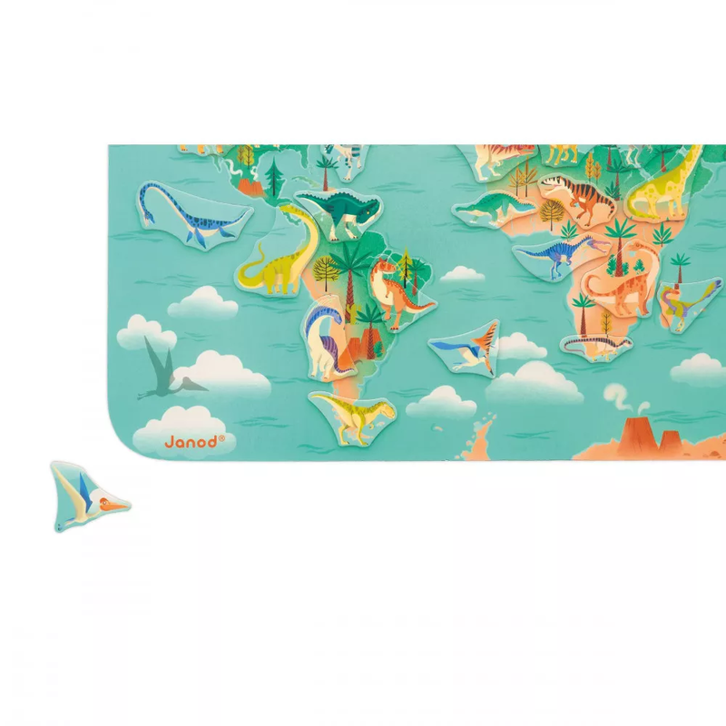 Dino - magnetic dino planisphere, , medium-null