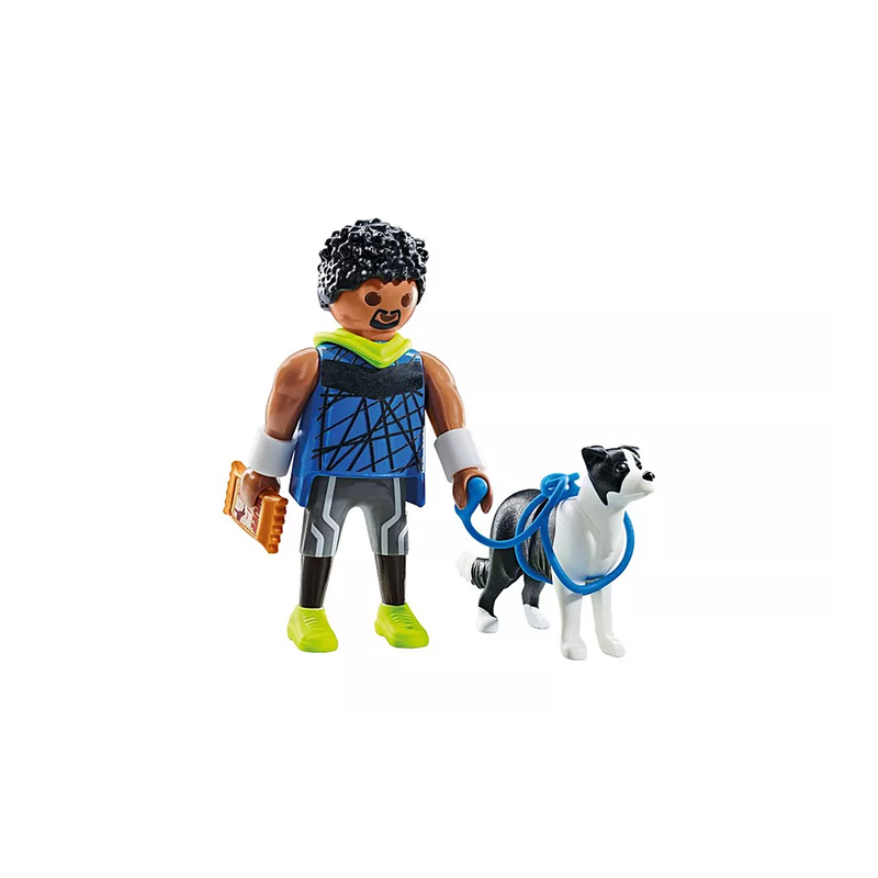 Product image: Playmobil jogger with border collie, , medium-null
