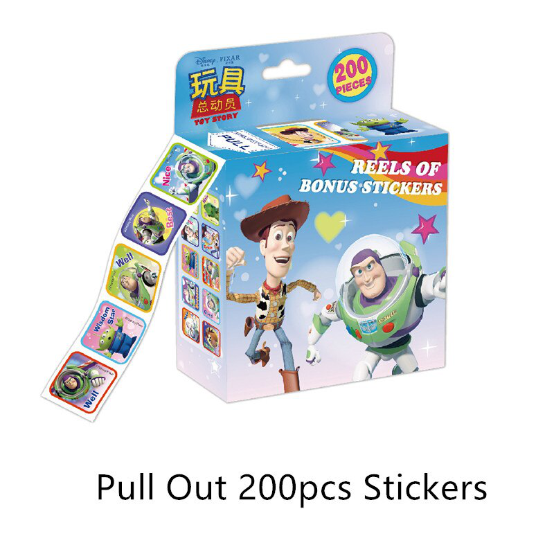 Toy story kids stickers - 200 count, , medium-null