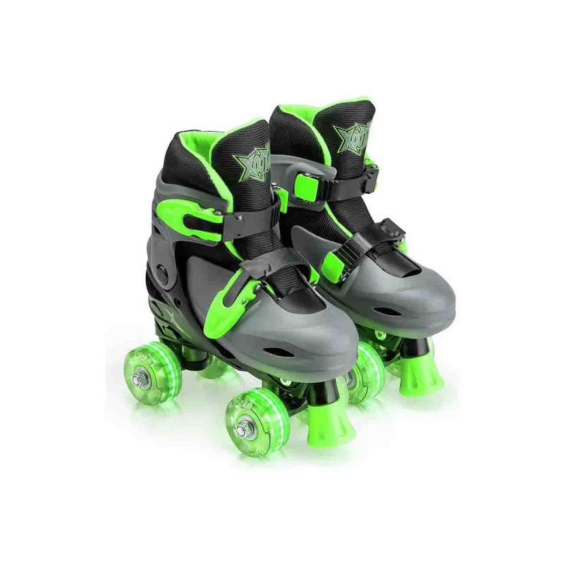 Product image: Xootz led quad skates - green s, , medium-null