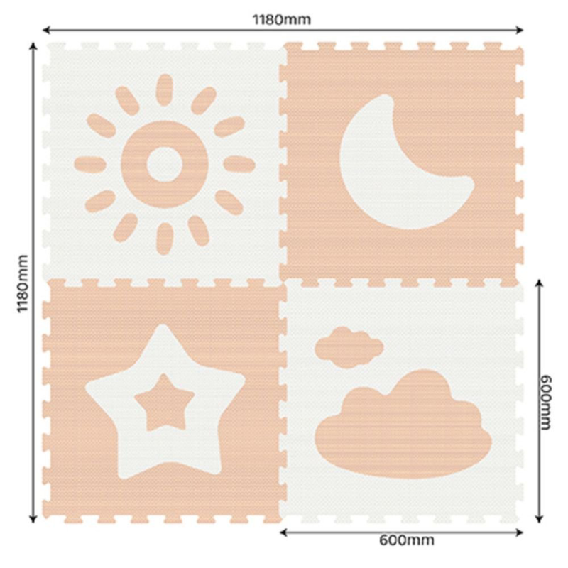 Sunta &kappa;&lambda;&alpha;&sigma;&sigma;&iota;&kappa;ό &chi;&alpha;&lambda;ά&kappa;&iota; &pi;&alpha;&zeta;&lambda; 4 &tau;&epsilon;&mu;&alpha;&chi;ί&omega;&nu; 60x60x1cm &lambda;&epsilon;&upsilon;&kappa;ό/&mu;&pi;έ&zeta;, , medium-null
