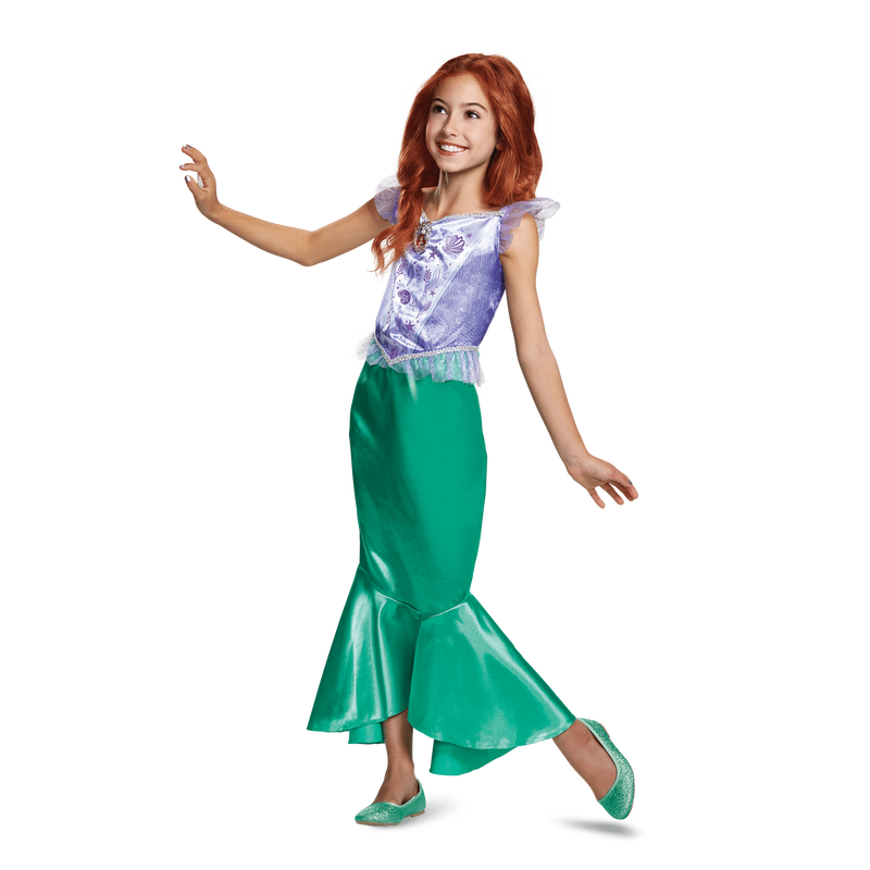 Dress disguise disney princess - ariel-4-6y, , medium-null