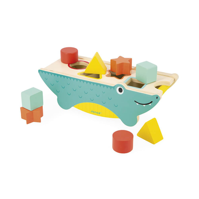 Tropik - shape sorting crocodile, , medium