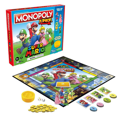 Hasbro monopoly junior super mario f4817 5y+ greek version, , medium