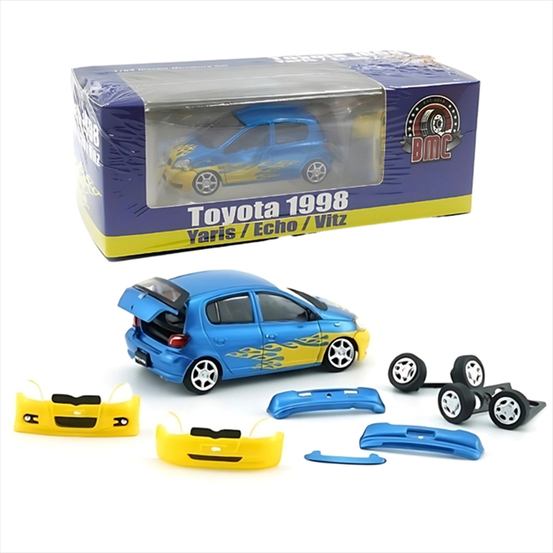 Product image: Bm creations 1/64 toyota echo,phych blue, , medium-null