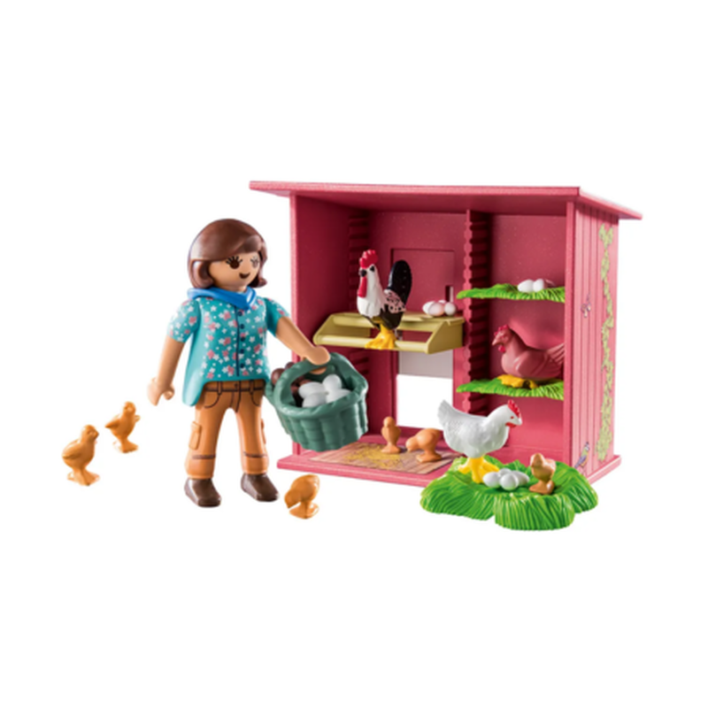 Playmobil country - hen house 4y+ (71308), , medium-null