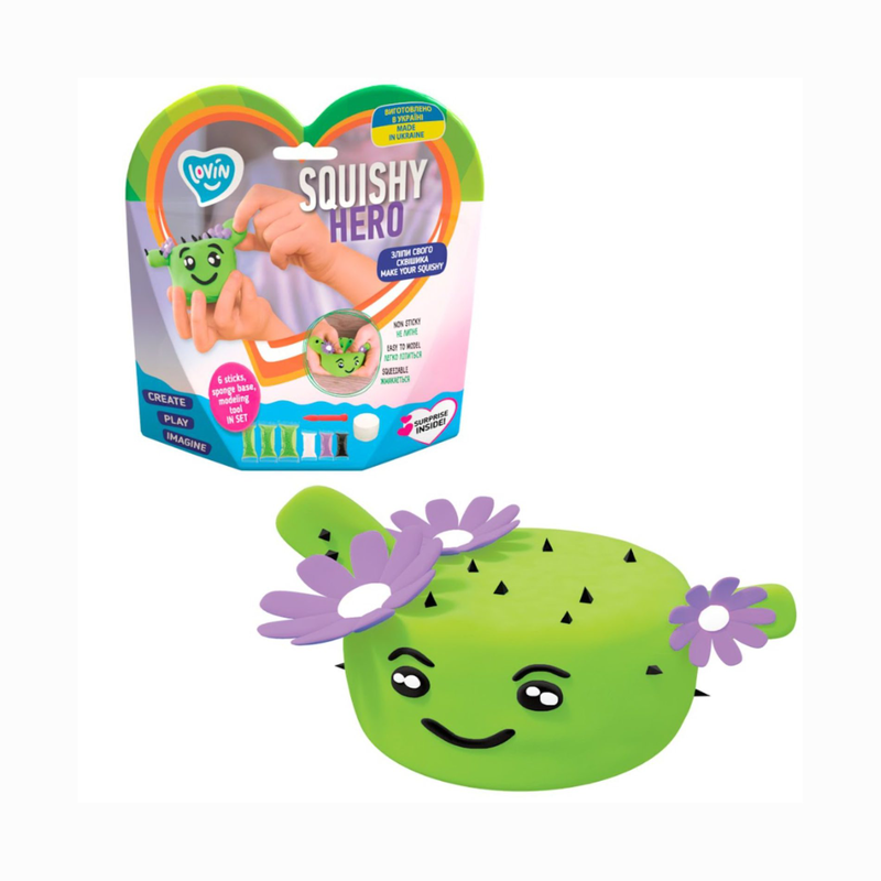 Squishy hero clay set, , medium-null
