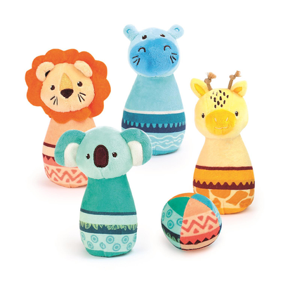 Fabric bowling game