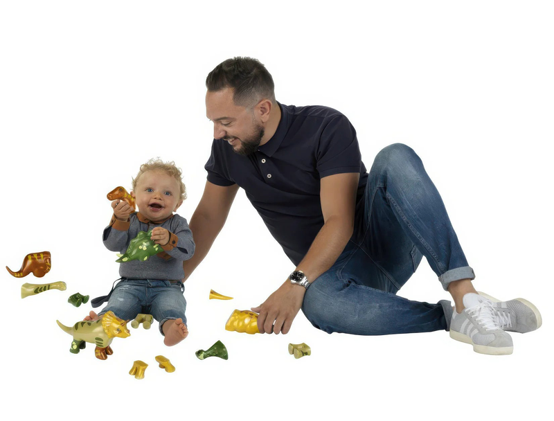 Theo klein early steps - magnet-dino-puzzle 4 dinos, , medium-null