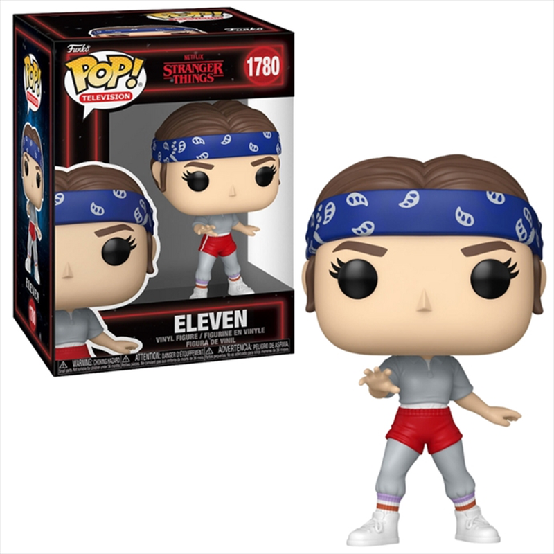 Funko pop! Television: stranger things - eleven with bandana #1780 vinyl figure, , medium-null