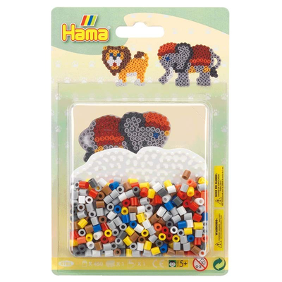 Hama beads blister kit jungle animals, , medium