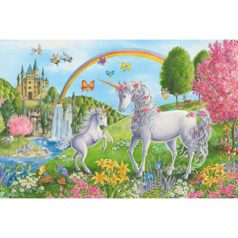 Ravensburger παζλ δαπέδου 24 τεμ. Μονόκεροι 03043, , medium-null