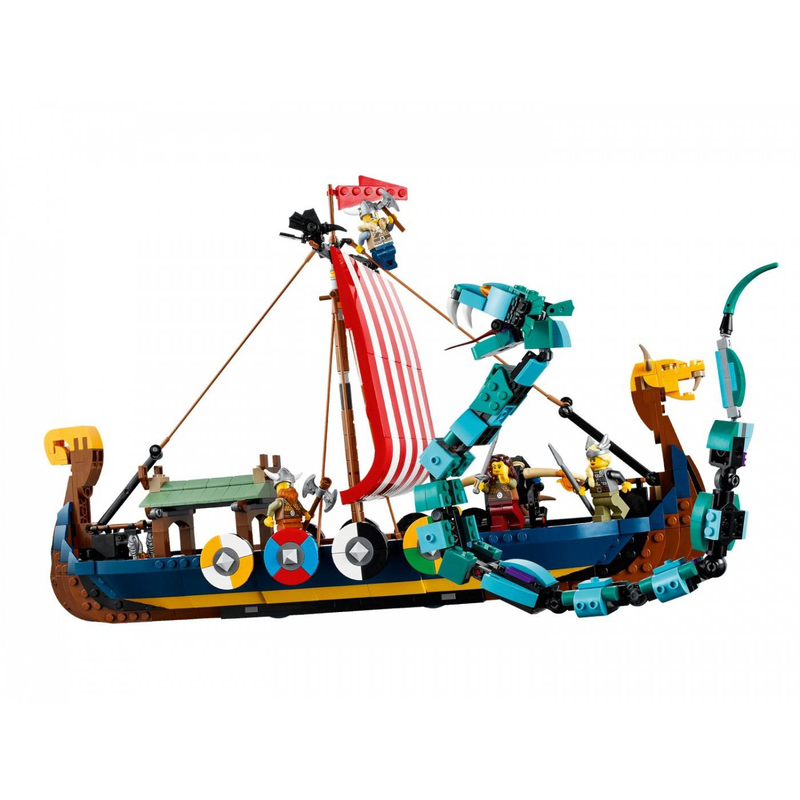 Lego 31132 viking ship and the midgard serpent, , medium image number null