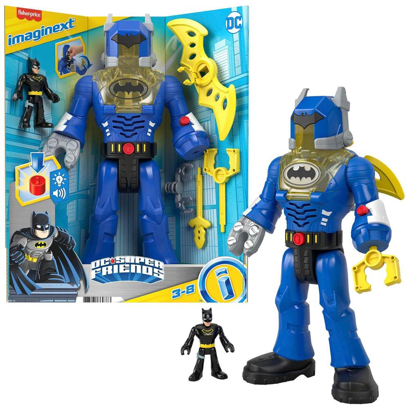 Imaginext dc batman insider & exo suit, , medium-null