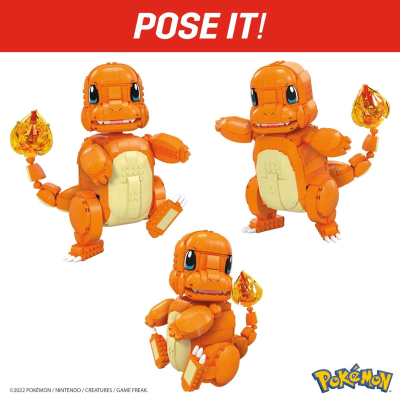 Product image: Mega pokémon jumbo charmander, , medium-null