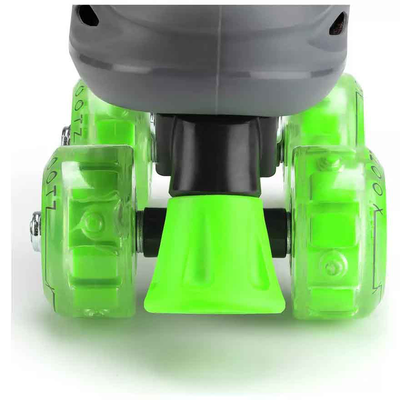 Product image: Xootz led quad skates - green s, , medium-null
